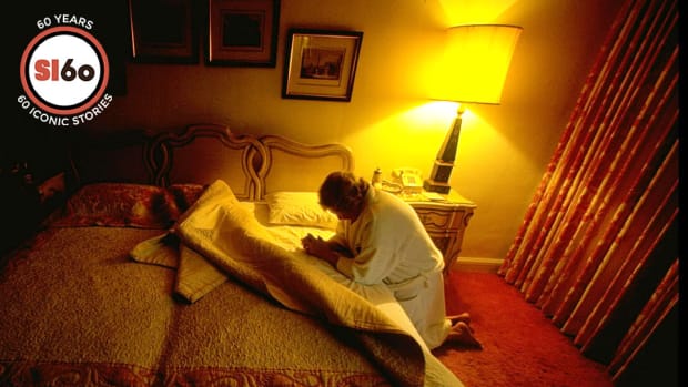 Marge Schott praying